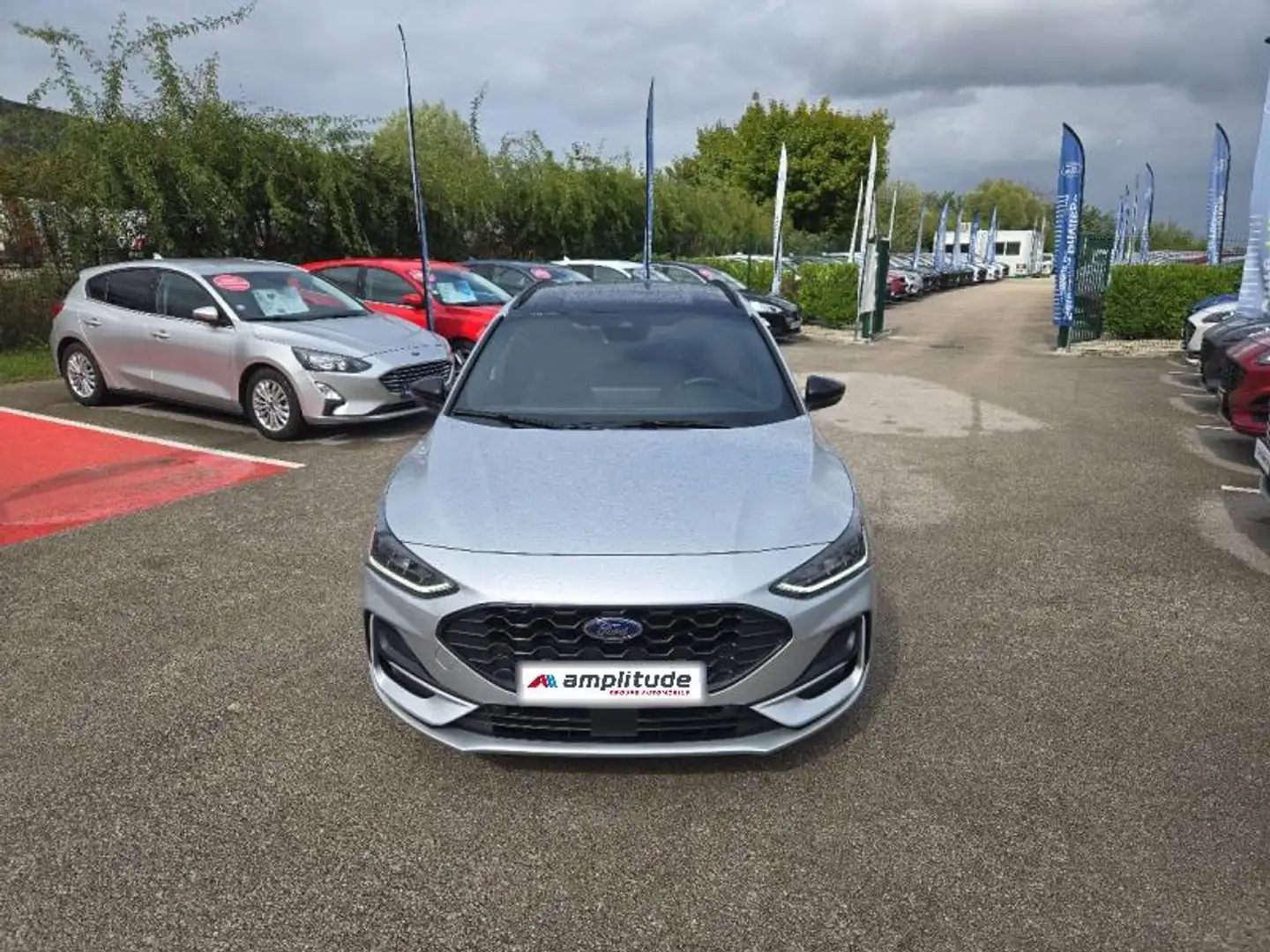 Ford Focus 1.5 EcoBlue 115ch ST-Line X BVA8 Gris - 2