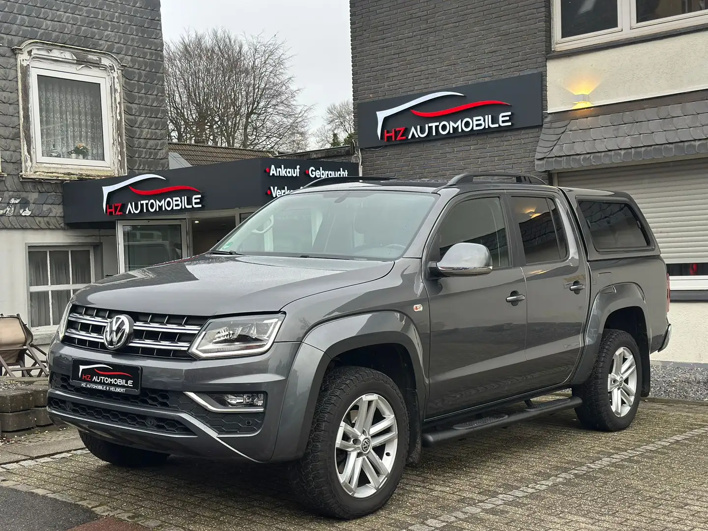 Volkswagen Amarok 3.0 TDI V6 Highline DoubleCab 4Motion*AHK Gris - 1
