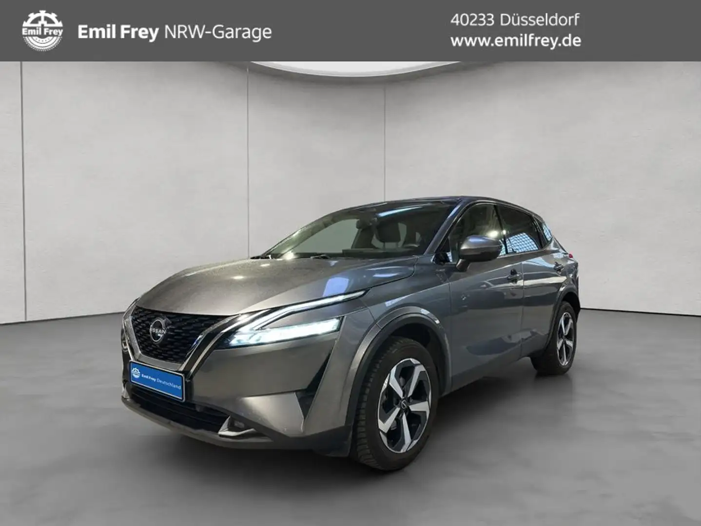 Nissan Qashqai 1.3 DIG-T MHEV N-Connecta Pano*Winterpk. Grau - 1