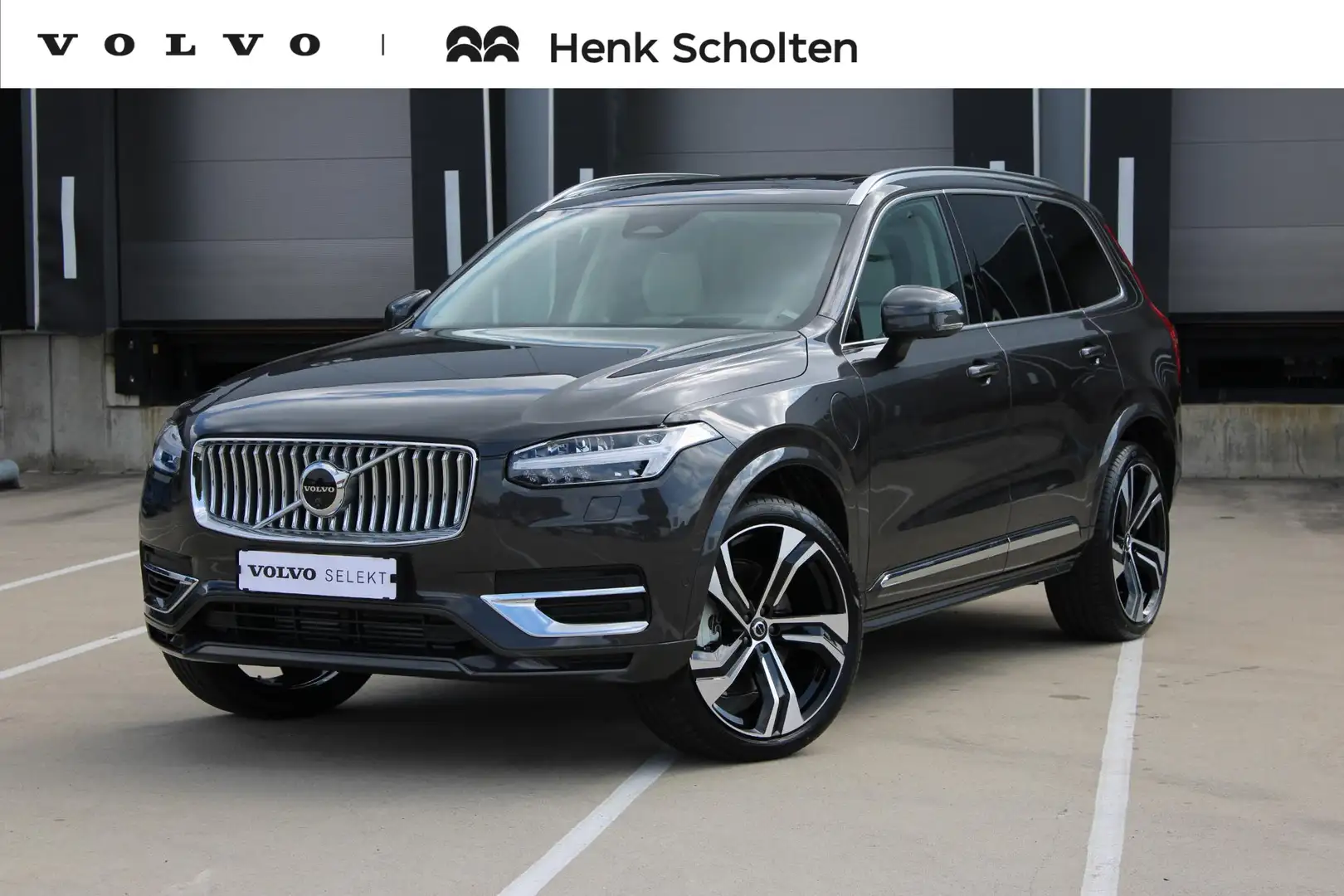 Volvo XC90 2.0 T8 Plug-in hybrid AWD Ultra Bright | Geventile Grijs - 1