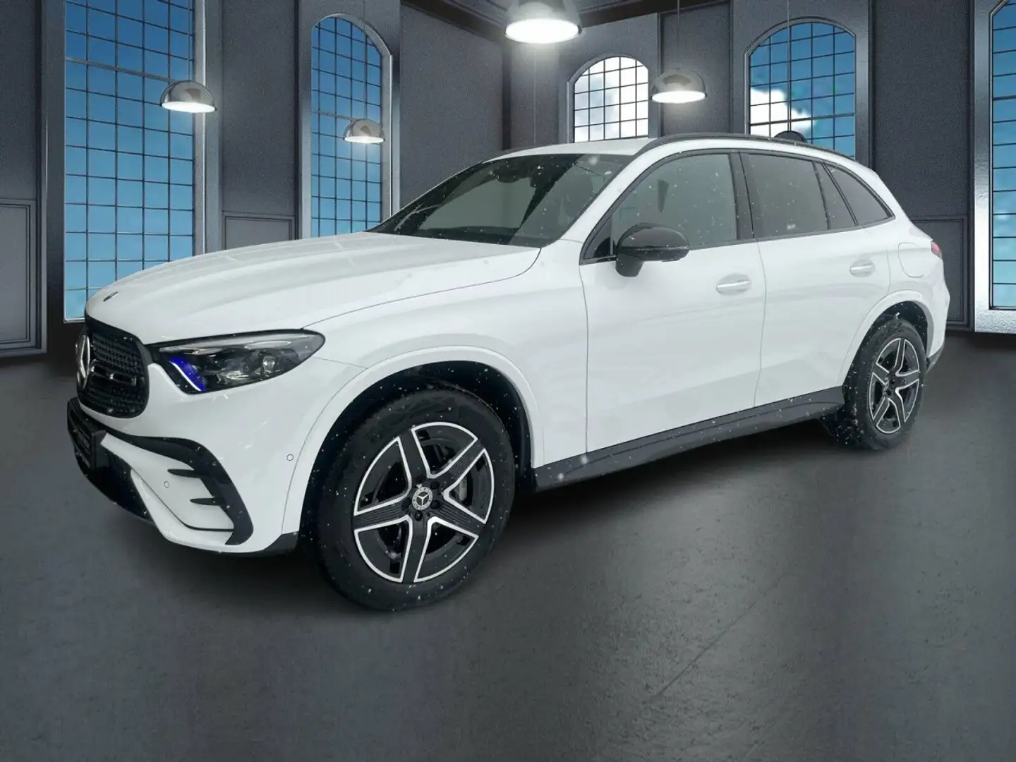 Mercedes-Benz GLC 300 de 4M AMG+NIGHT+DIGI LIGHT+MEMORY+TOTW Weiß - 2
