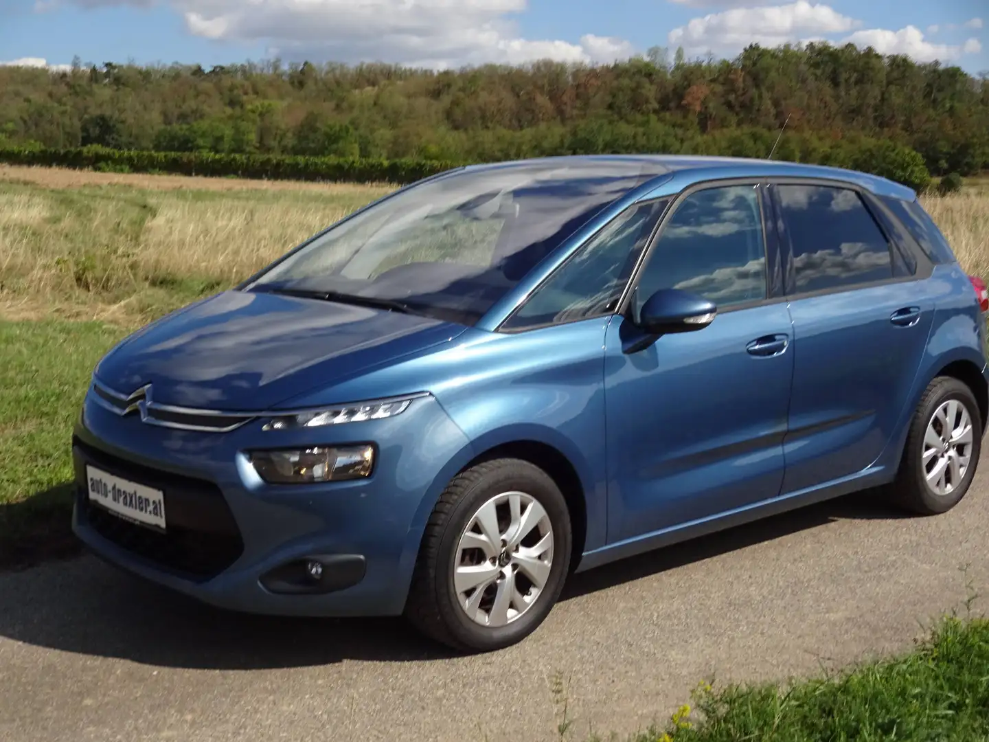 Citroen C4 SpaceTourer Automatik Seduction 1,6 HDI 115 FAP Blau - 2