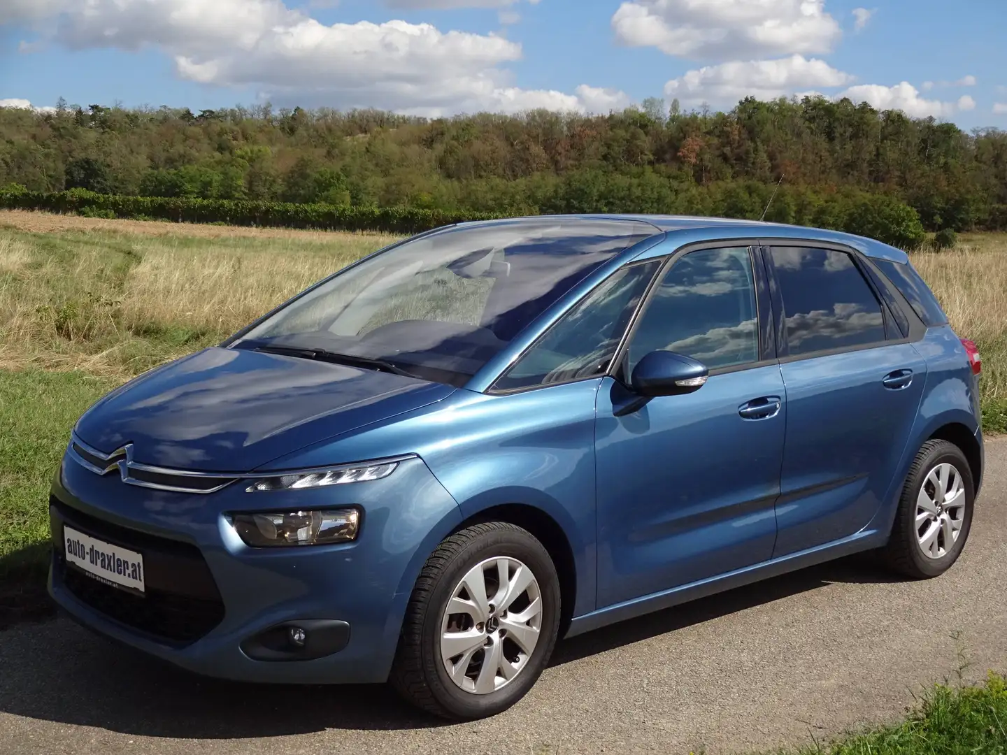 Citroen C4 SpaceTourer Automatik Seduction 1,6 HDI 115 FAP Blau - 1