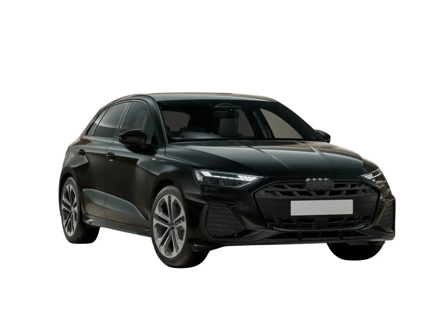 Audi A3 S line TFSI quattro AHK+Matrix+Alu18+Navi+GV3+A... Schwarz - 1