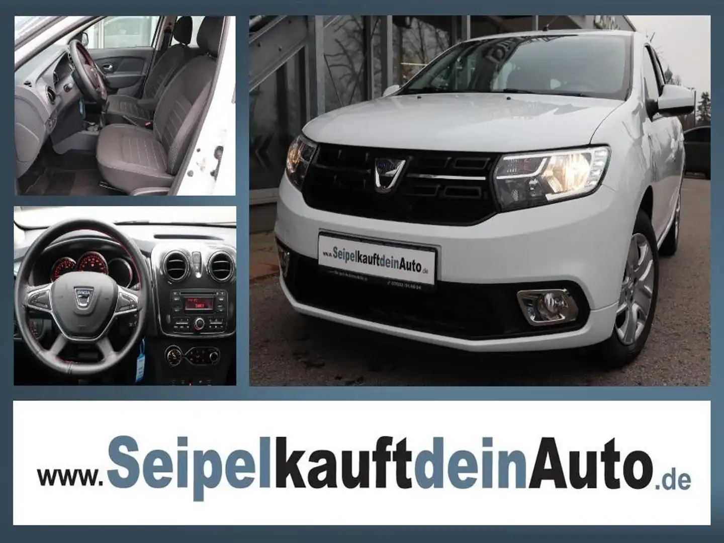 Dacia Sandero II Comfort Stepway*Klimaauto*PDC*Tempo* Weiß - 1