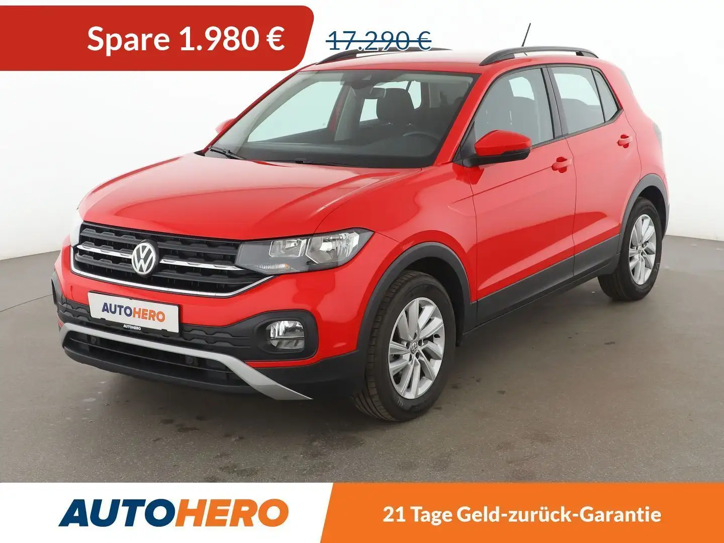 Volkswagen T-Cross 1.0 TSI Life*NAVI*ACC*PDC*SHZ*KLIMA*GARANTIE* Rot - 1