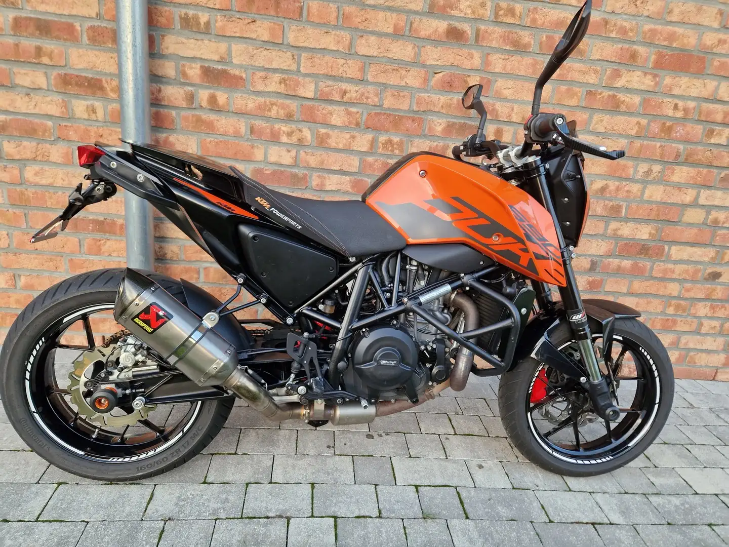 KTM 690 Duke Pomarańczowy - 1
