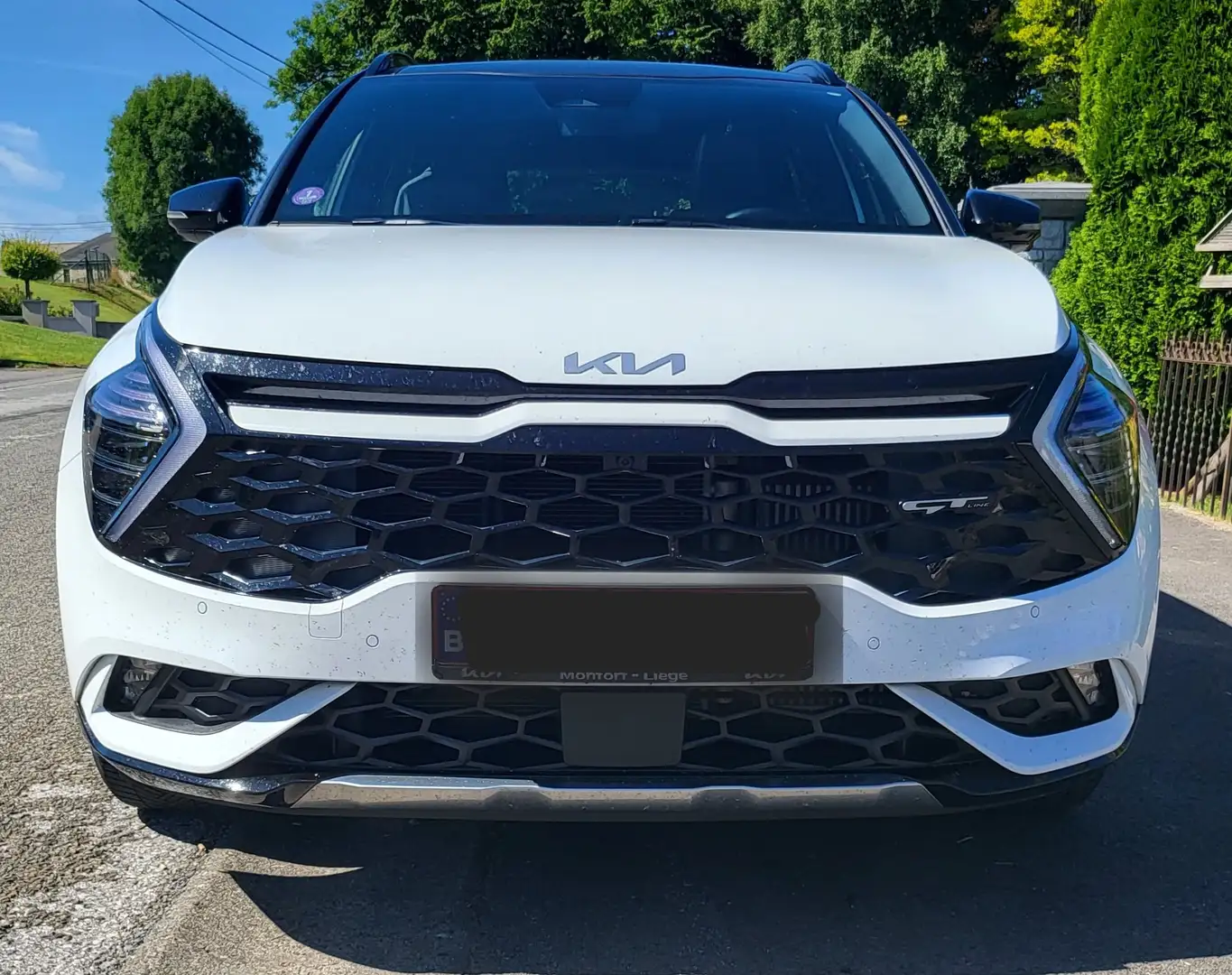 Kia Sportage Sportage 1.6 T-GDi MHEV GT Line DCT Blanc - 2