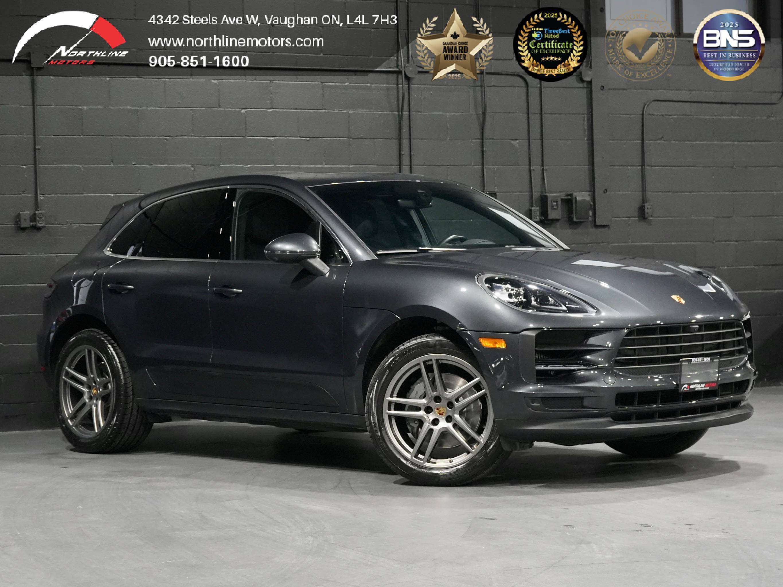 Gray 2019 Porsche Macan SUV / Crossover All-Wheel Drive Automatic