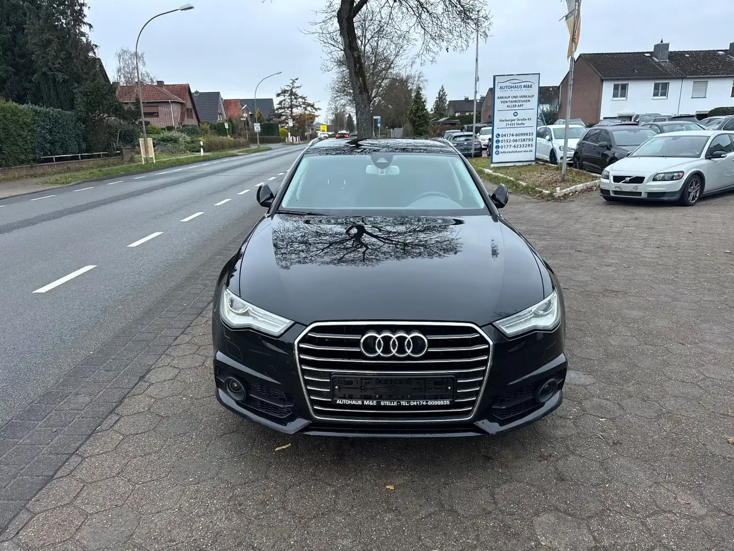 Audi A6 3.0 TDI 218PS Auto *Leder+Xenon+Totwin+ACC+E6 Schwarz - 2