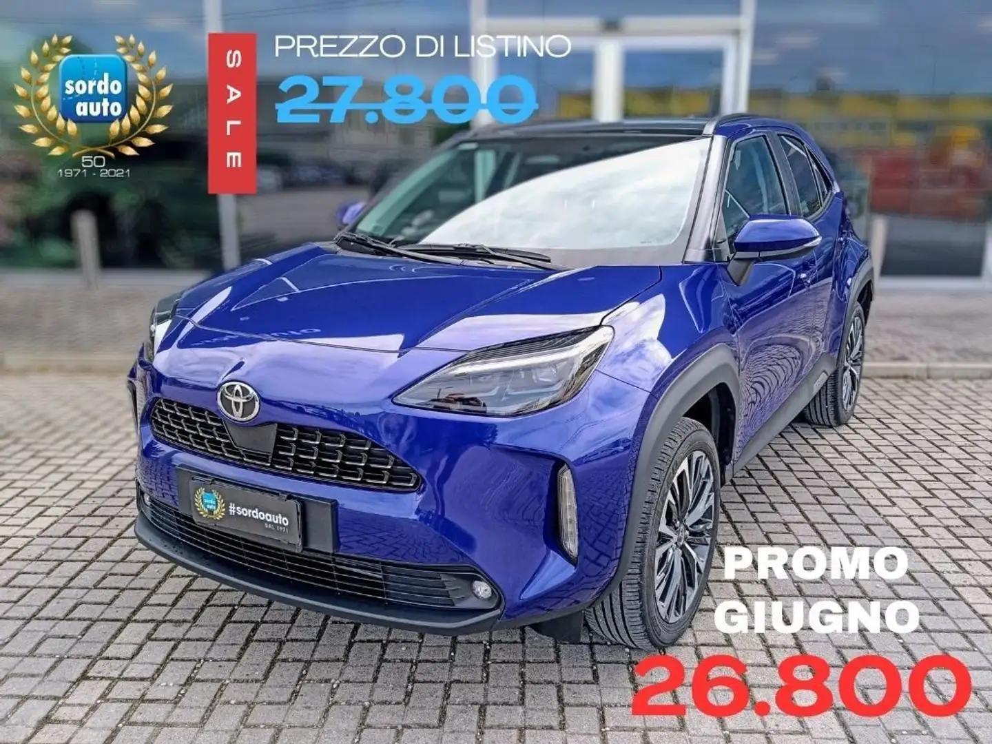 Toyota Yaris Cross 1.5 Hybrid Lounge Azul - 1