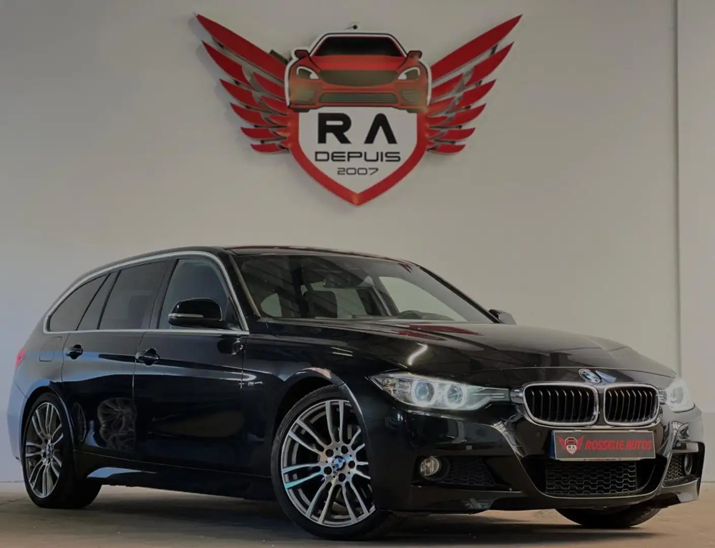 BMW 330 SERIE 330D 258CH M SPORT Noir - 1