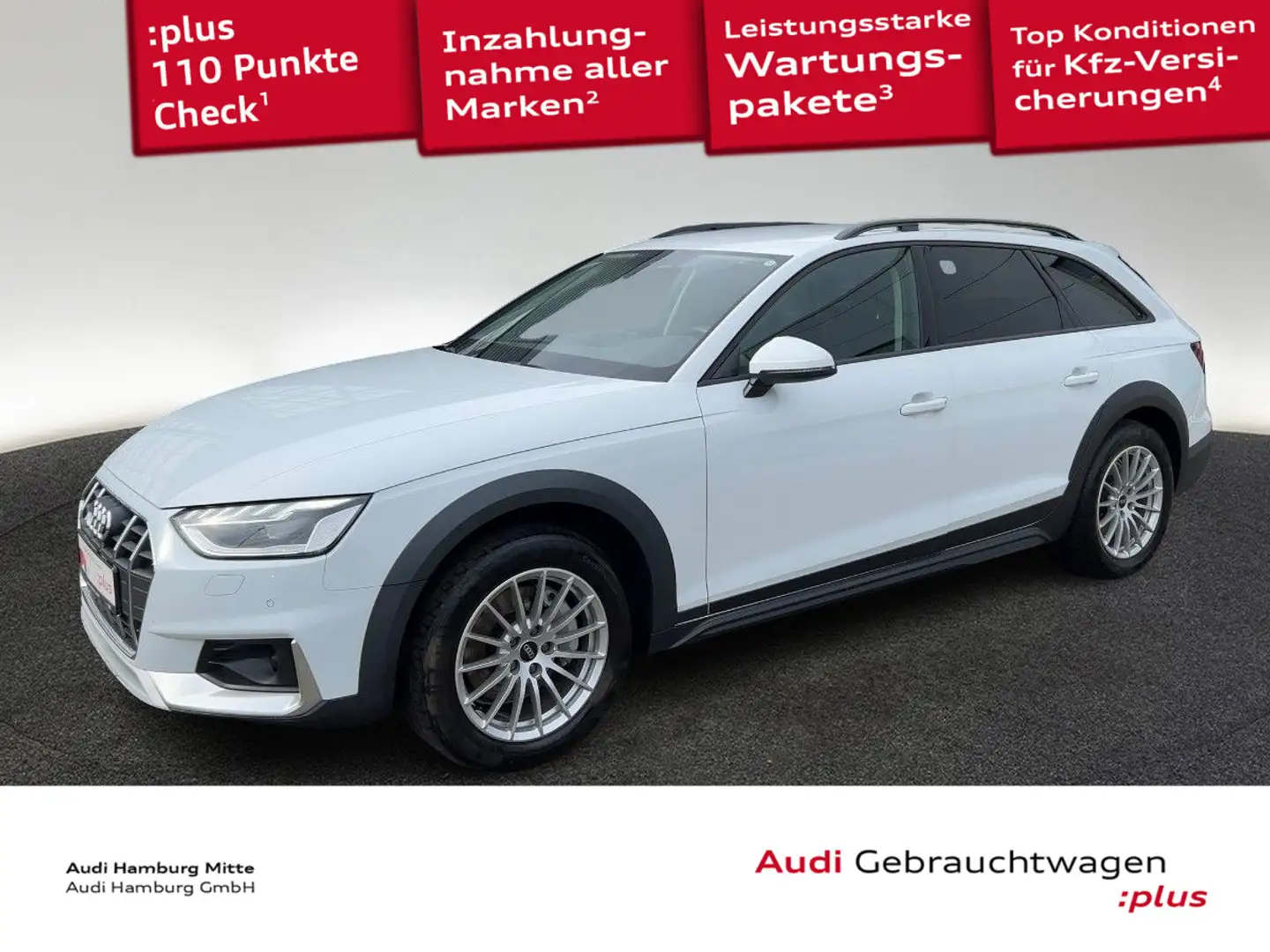 Audi A4 allroad A4 allroad 40 TDI quattro S tronic Weiß - 1