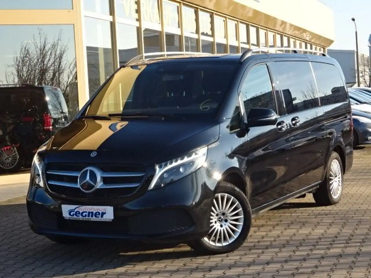Mercedes-Benz V 220 d lang 9G-TRONIC Edition AHK LED Navi 7-Si Negru - 2