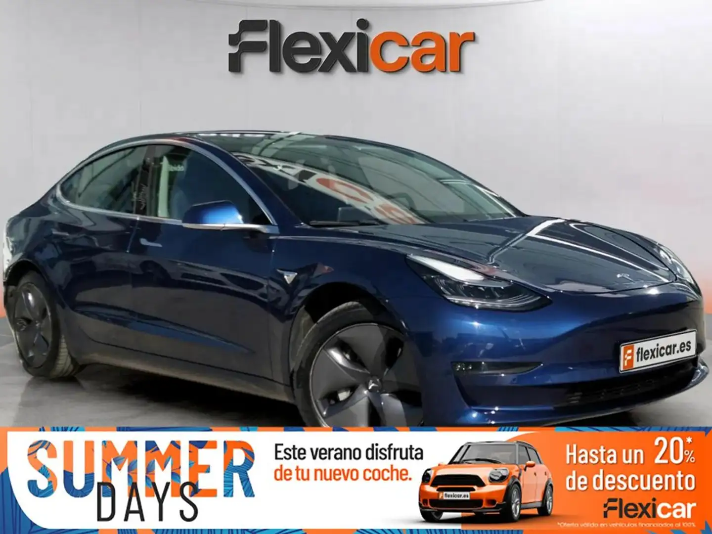 Tesla Model 3 Gran Autonomía AWD Azul - 1