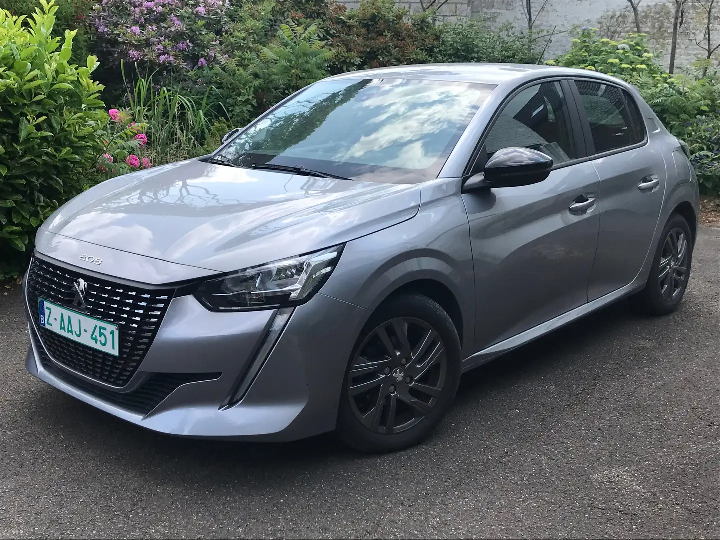 Peugeot 208 1.2i - GPS//Régul/PDC/Multi/Leds/Carplay/JA16' Gris - 1