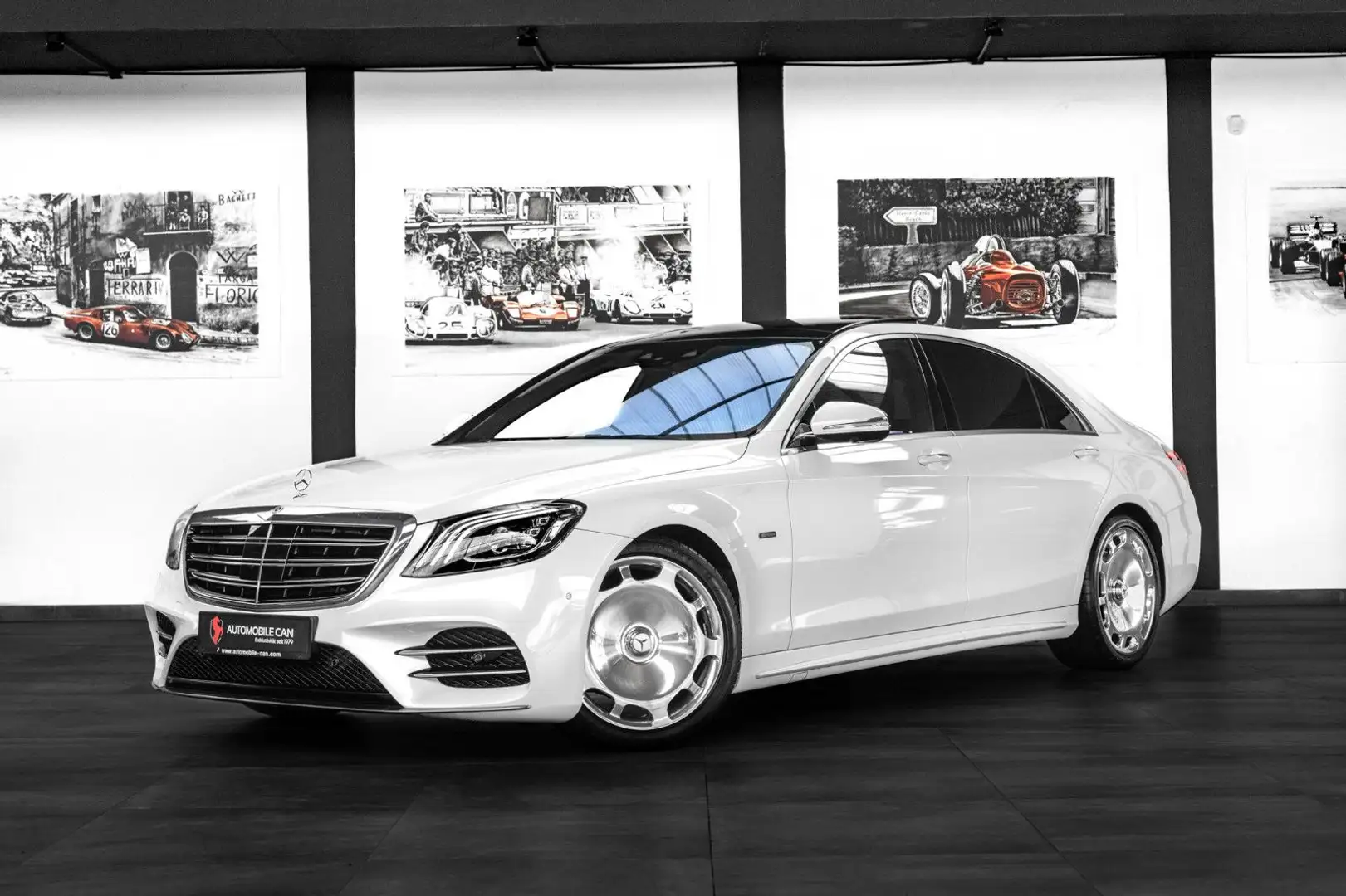 Mercedes-Benz S 560 e LANG MAYBACH #AMG-LINE #MANUFAKTUR Blanc - 1