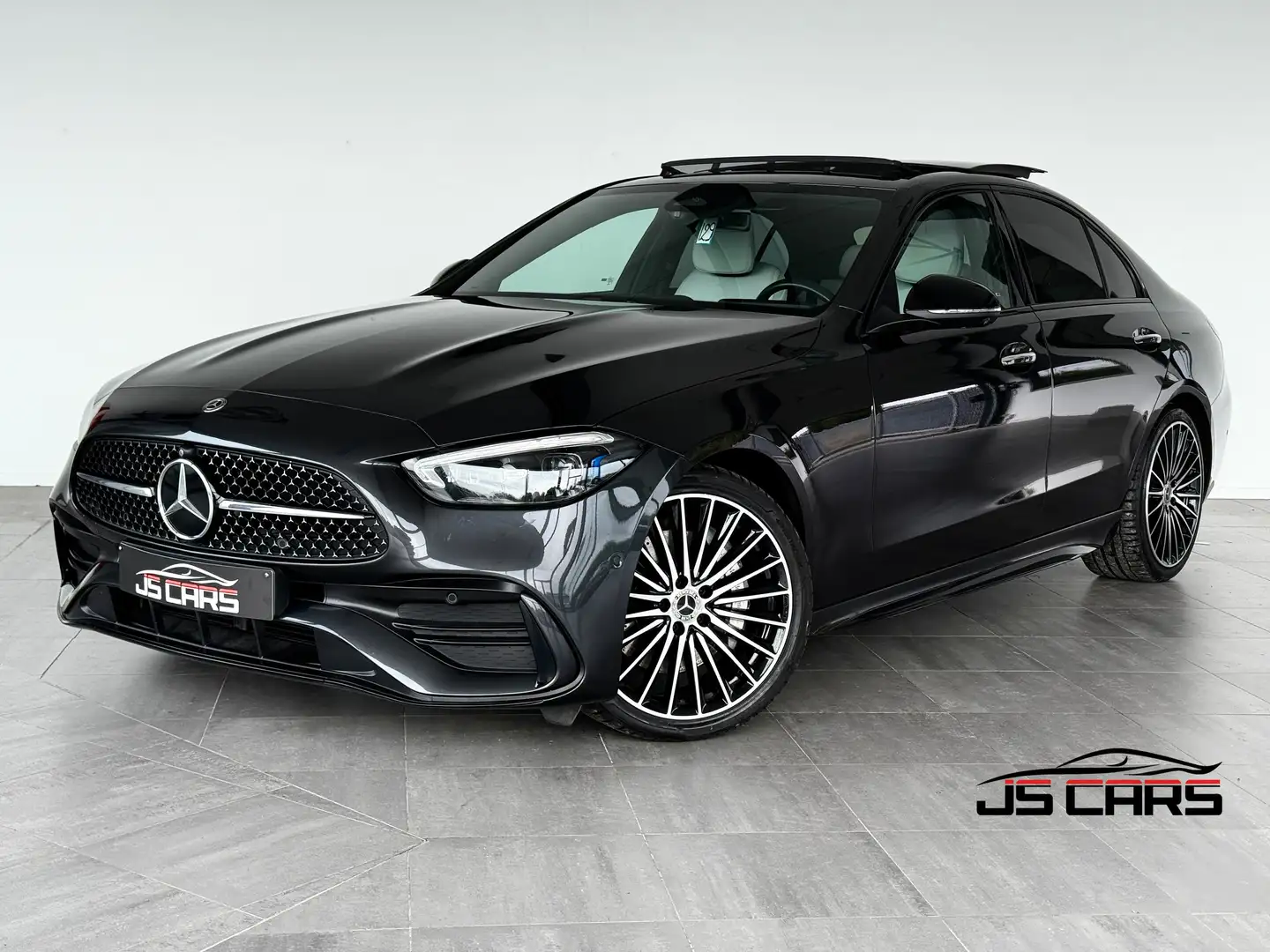 Mercedes-Benz C 180 C 180 AMG Line -1ERPRO-FULL OPTIONS-JANTES 19'- Gris - 1