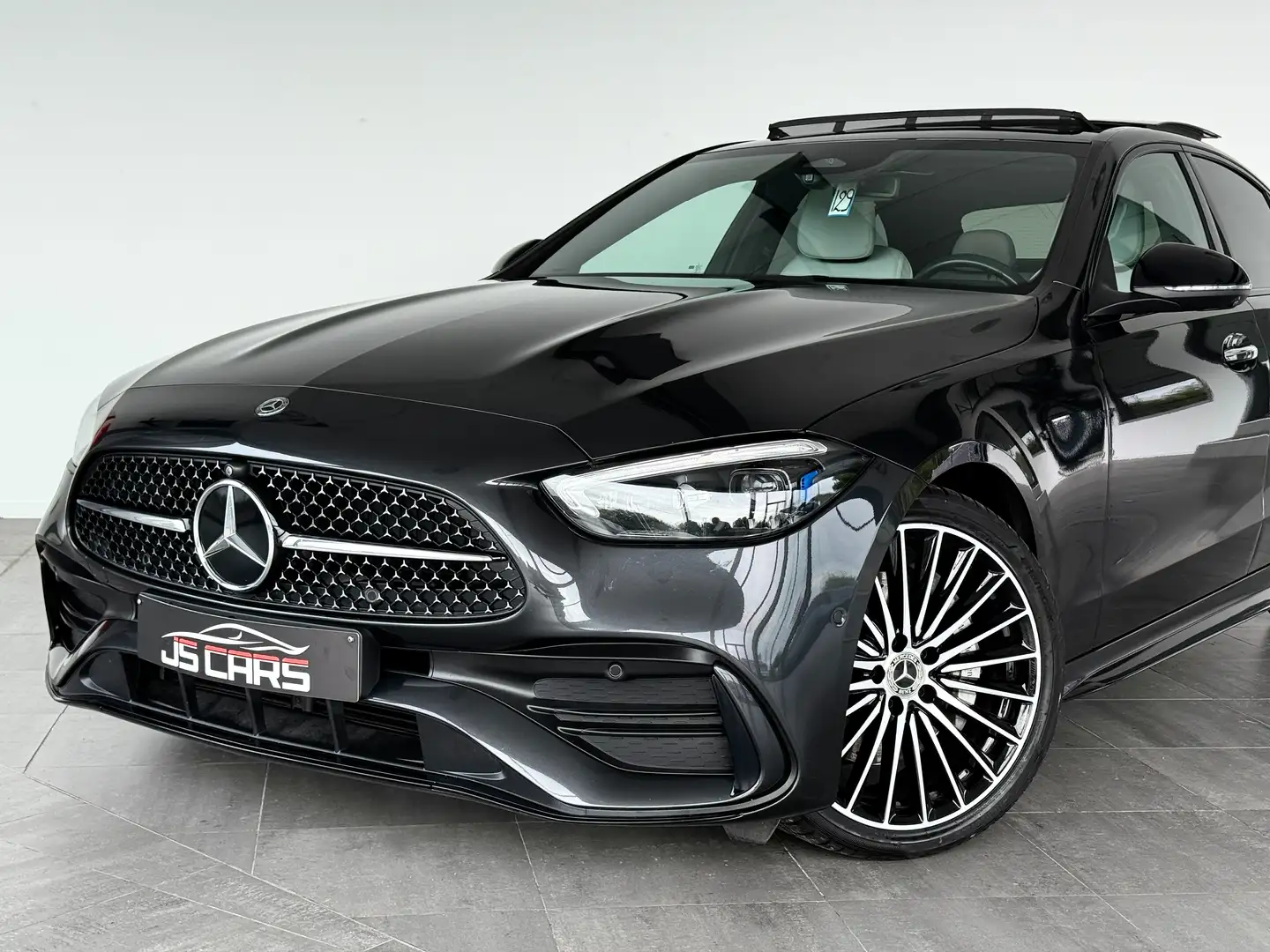 Mercedes-Benz C 180 C 180 AMG Line -1ERPRO-FULL OPTIONS-JANTES 19'- Gris - 2