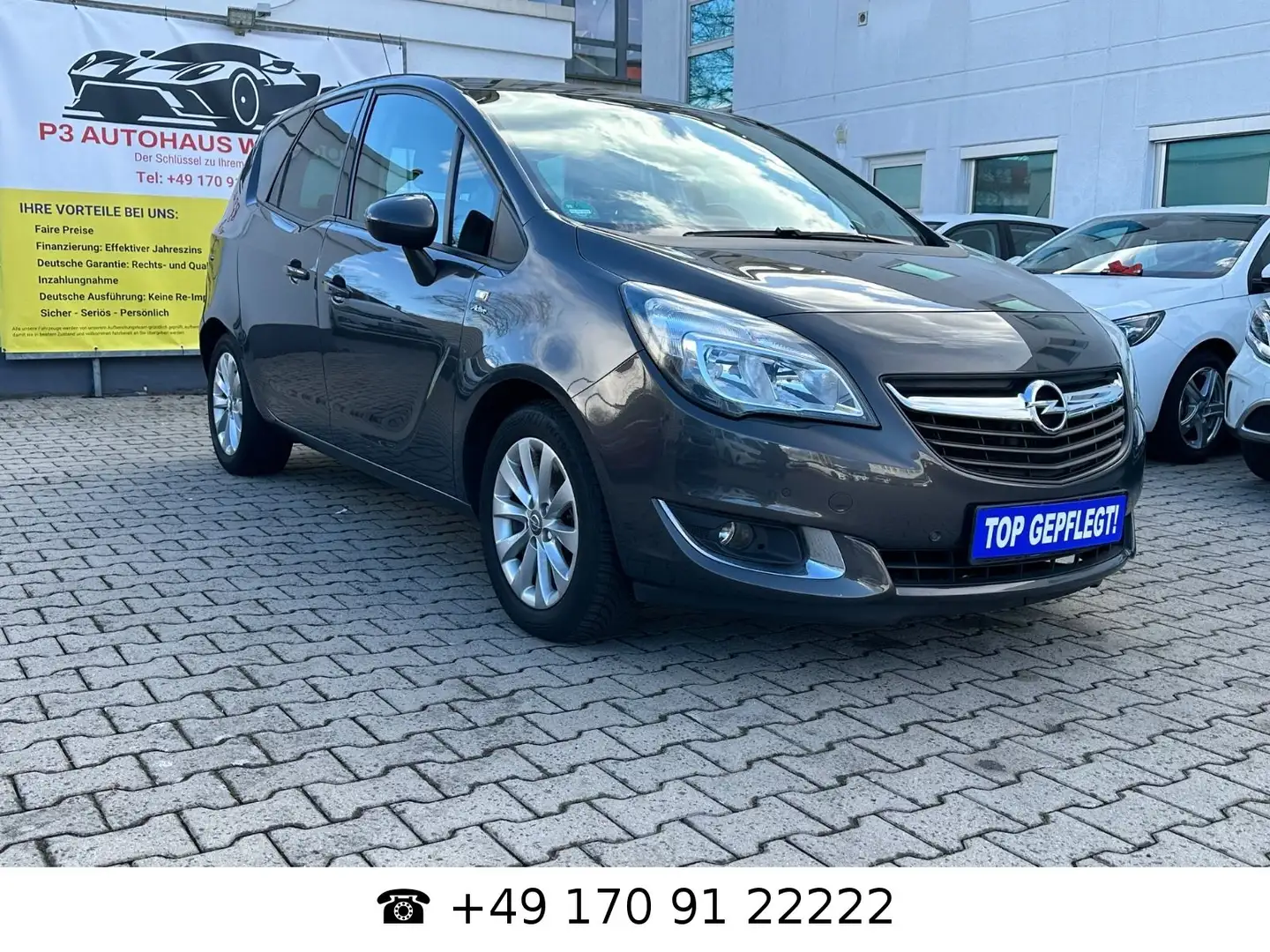Opel Meriva B Active*NAVI*GARANTIE*HU*SHZ*Flix40Kg Gris - 1