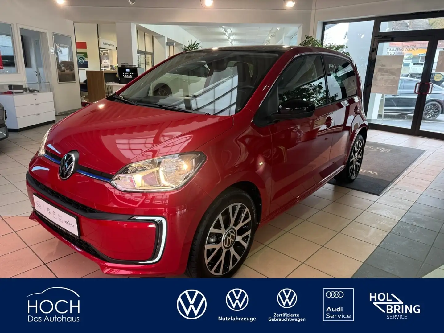 Volkswagen up! Edition+Kamera+ Tempomat+Sitzheizung+USB+ Rot - 1