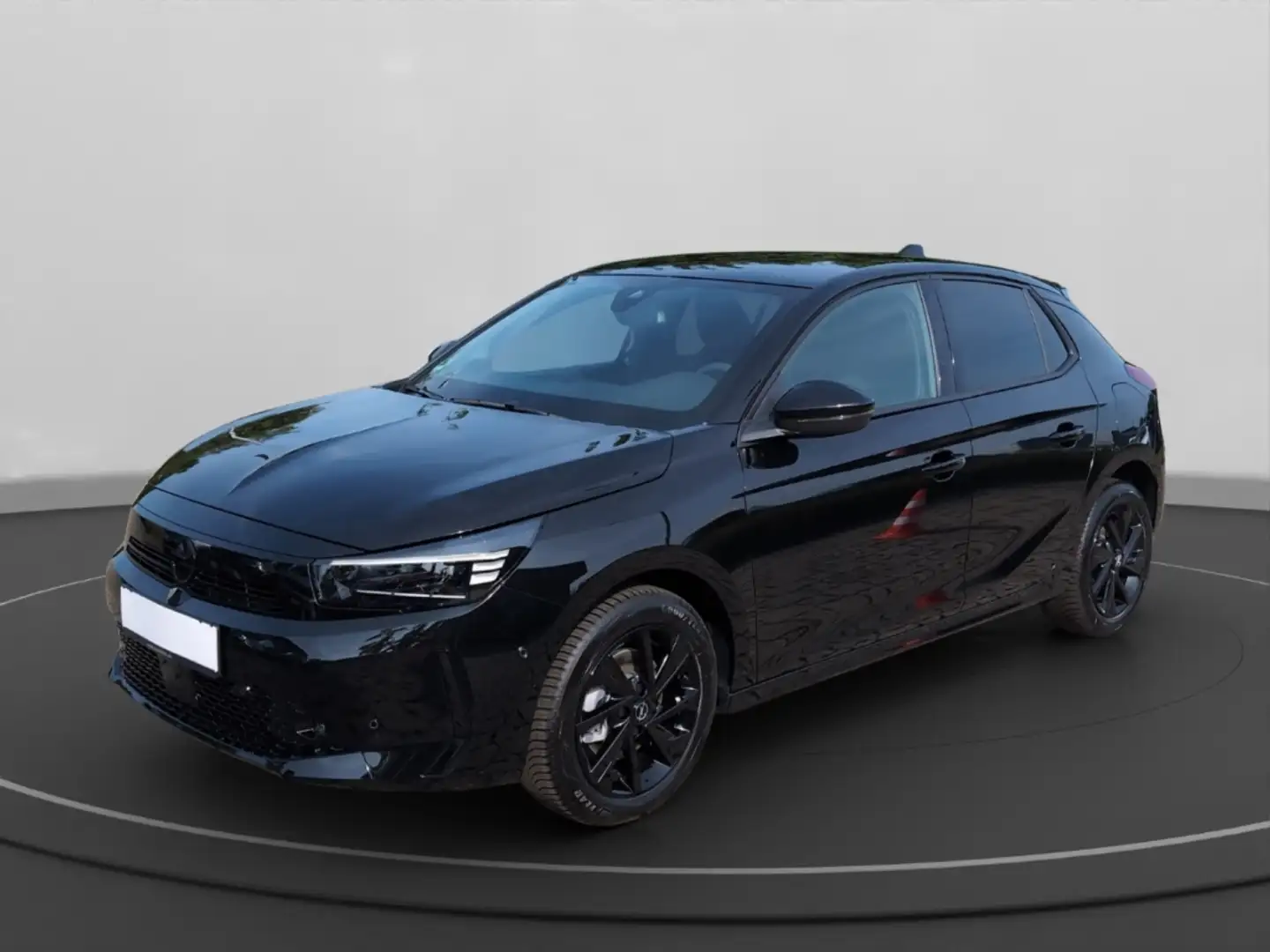 Opel Corsa GS 1.2 DI Turbo 74 kW 6 GANG +NAVI+LED+SHZ+LHZ+PDC Negro - 1