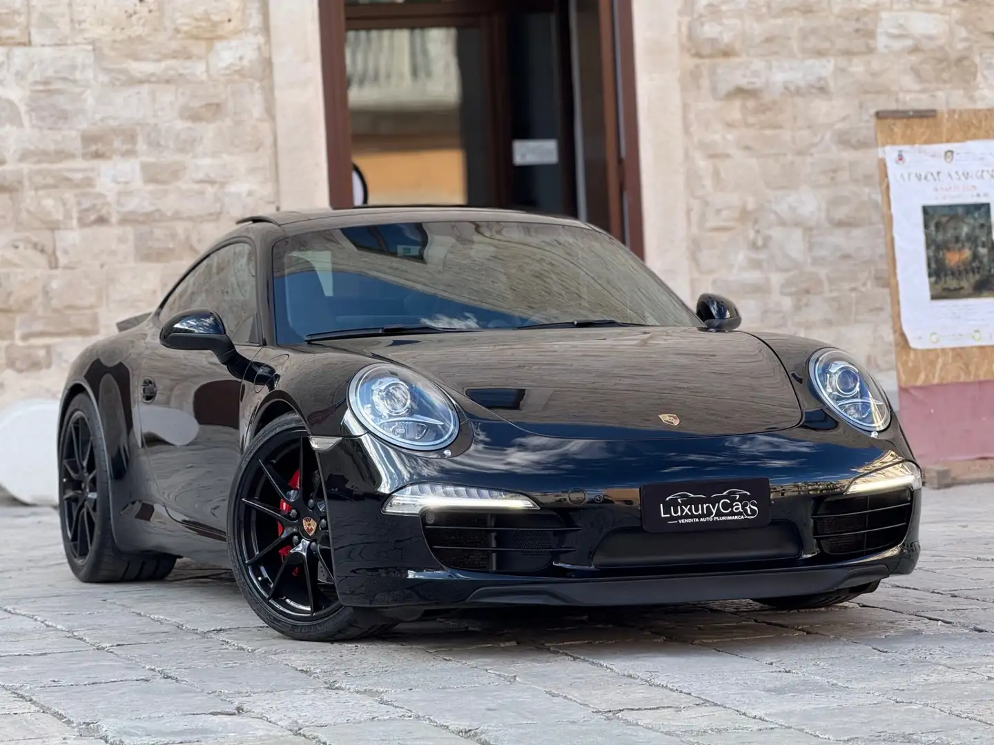 Porsche 911 3.8 Carrera S Coupé TETTO BOSE Nero - 2