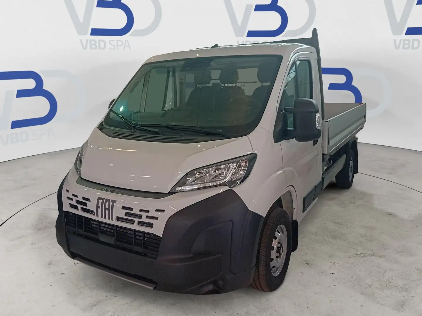 Fiat Ducato Fiat Ducato cab. sing. 35Q MH1 120 CV cassone fis Biały - 1