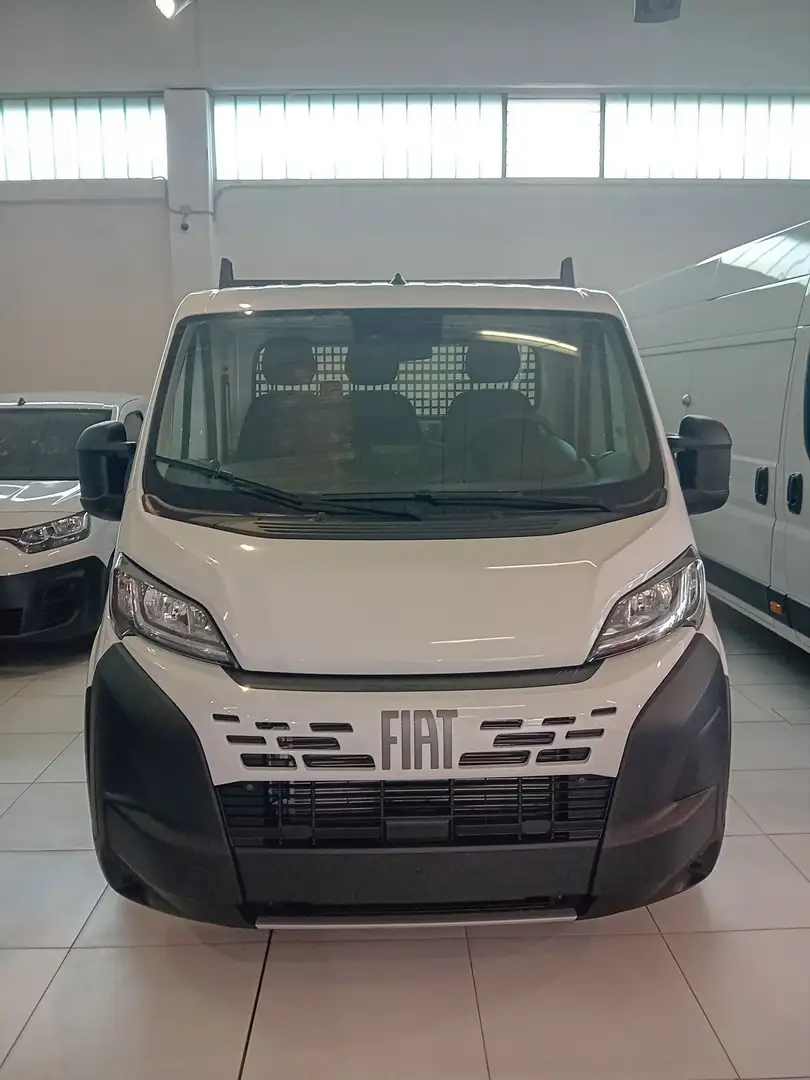 Fiat Ducato Fiat Ducato cab. sing. 35Q MH1 120 CV cassone fis Biały - 2