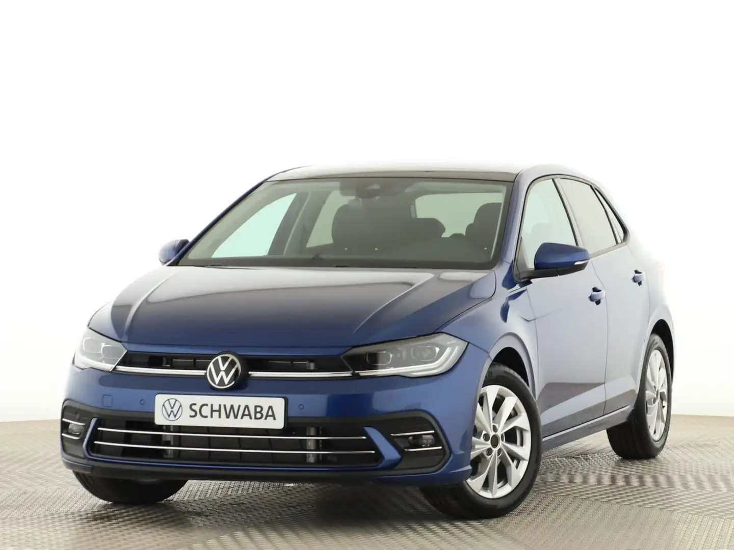 Volkswagen Polo Style 1,0 l TSI DSG *MATRIX*AHK*ACC*PANO* Blau - 2