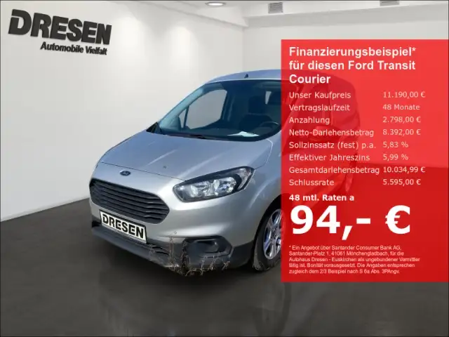 Ford Transit Courier 1.5 TDCi Trend Klima/Sitzheizung/H