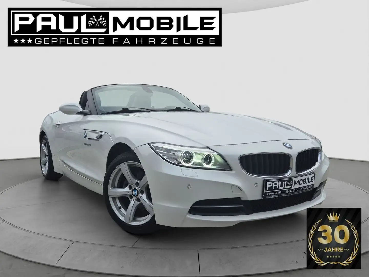 BMW Z4 sDrive 18i Navi Leder Sitzheizung Xenon PDCv+h Weiß - 1