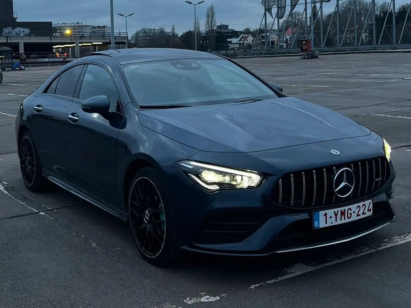 Mercedes-Benz CLA 250 CLA 250 e 8G-DCT AMG Line Blauw - 2