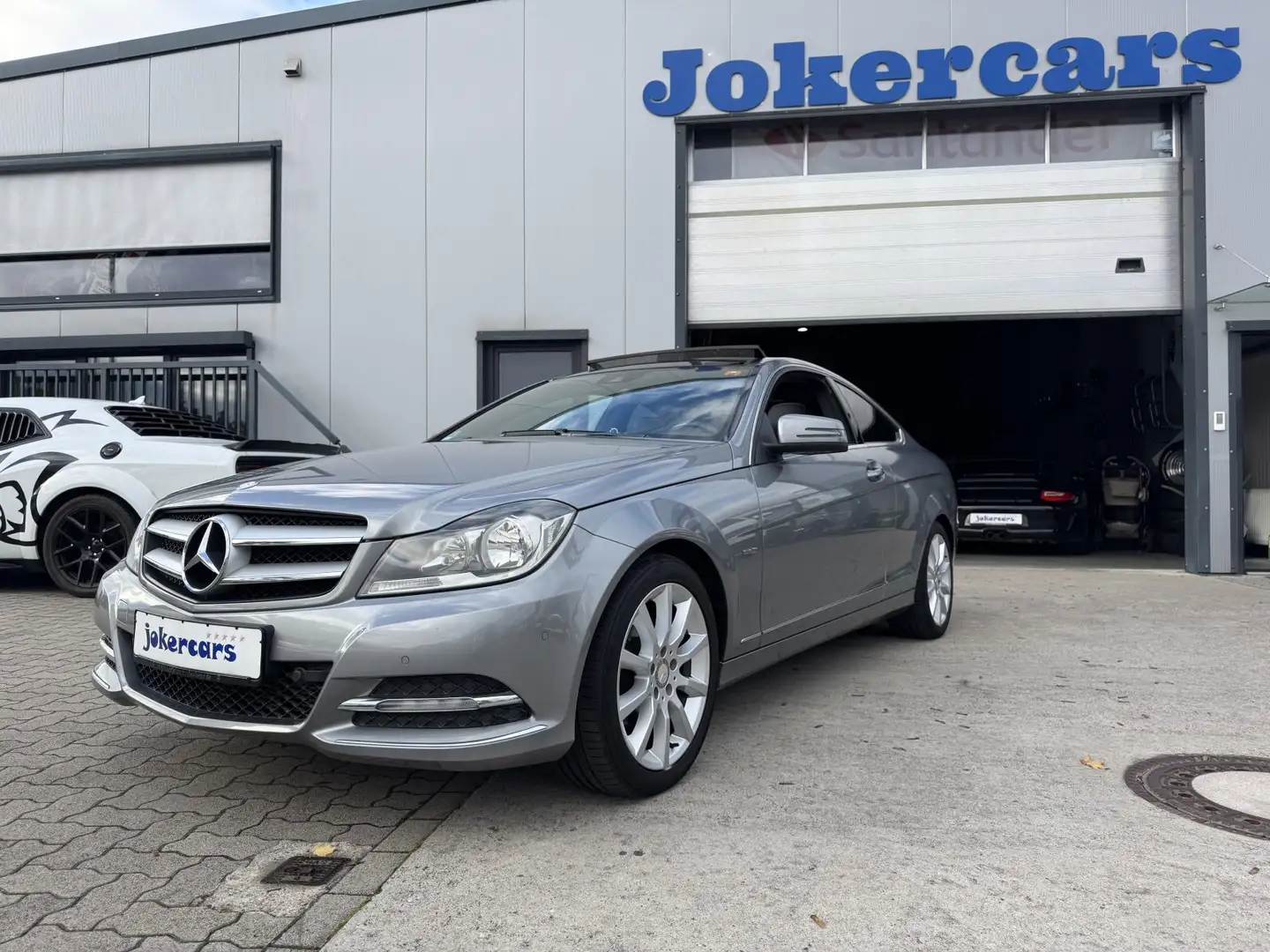 Mercedes-Benz C 180 CGI LPG Autom. Coupe BlueEfficiency  AHK...TOP.. Silber - 1