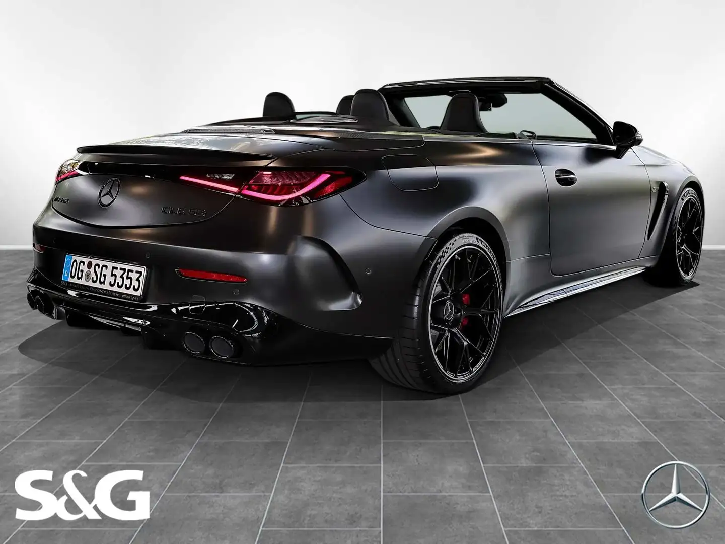 Mercedes-Benz CLE 53 AMG 4M+ Cabrio 360°+DIG-LED+AHK+Distronic Gris - 2