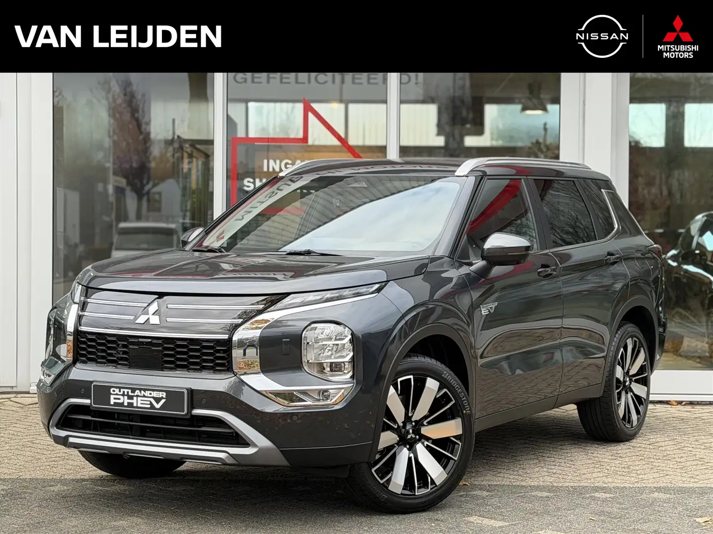 Mitsubishi Outlander 2.4 PHEV 306pk First Edition | NIEUW | Navigatie | Gris - 1