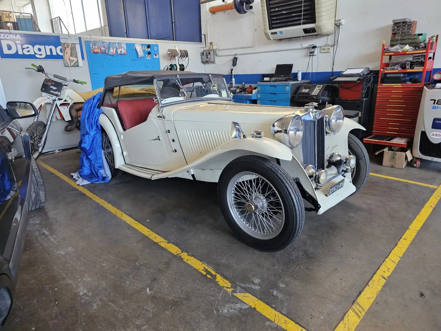 MG TD MG TC 1250 Del 1947 - PREZZO TRATTABILE Blanco - 2