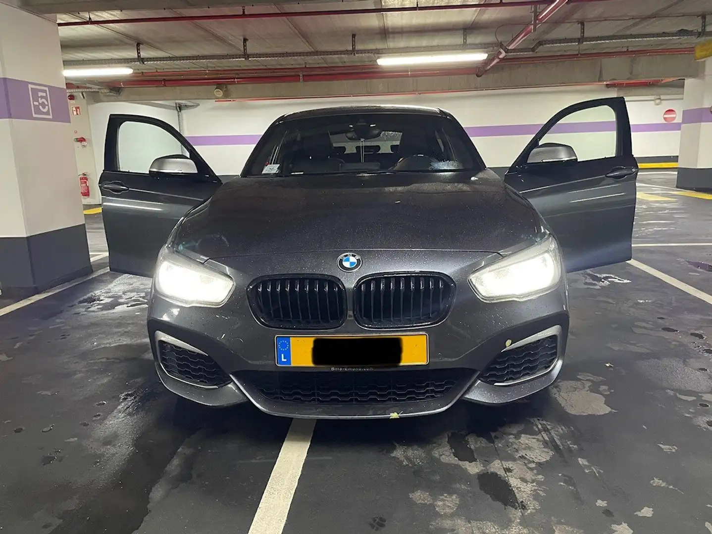 BMW 140 M140i xdrive Shadow edition siva - 1