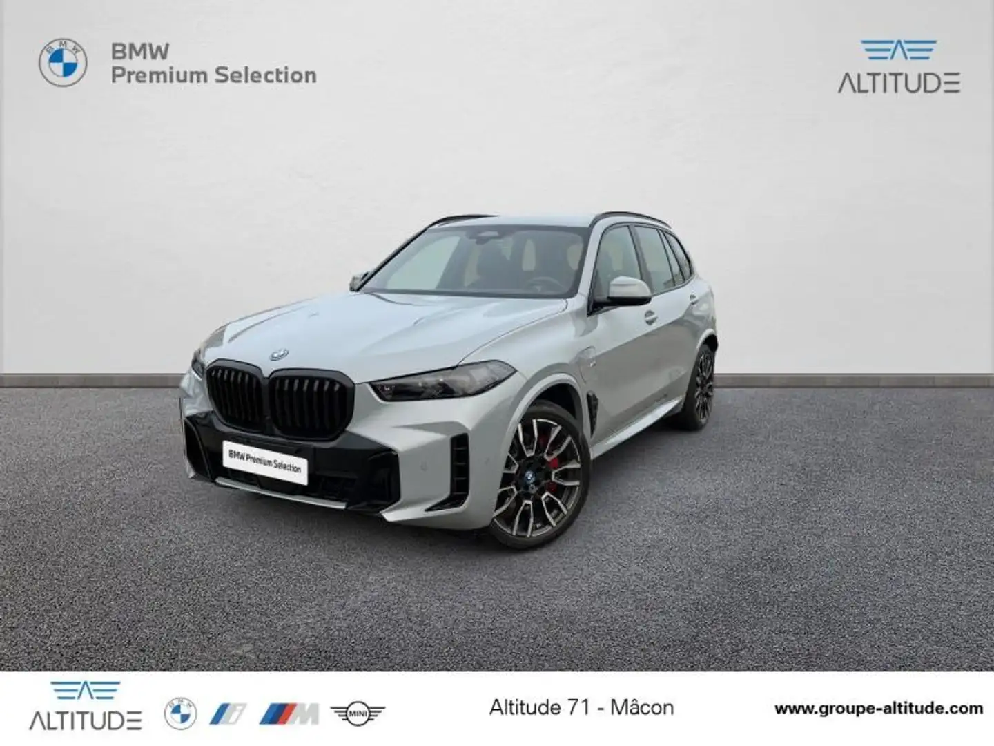 BMW X5 xDrive50e 489ch M Sport Gris - 1