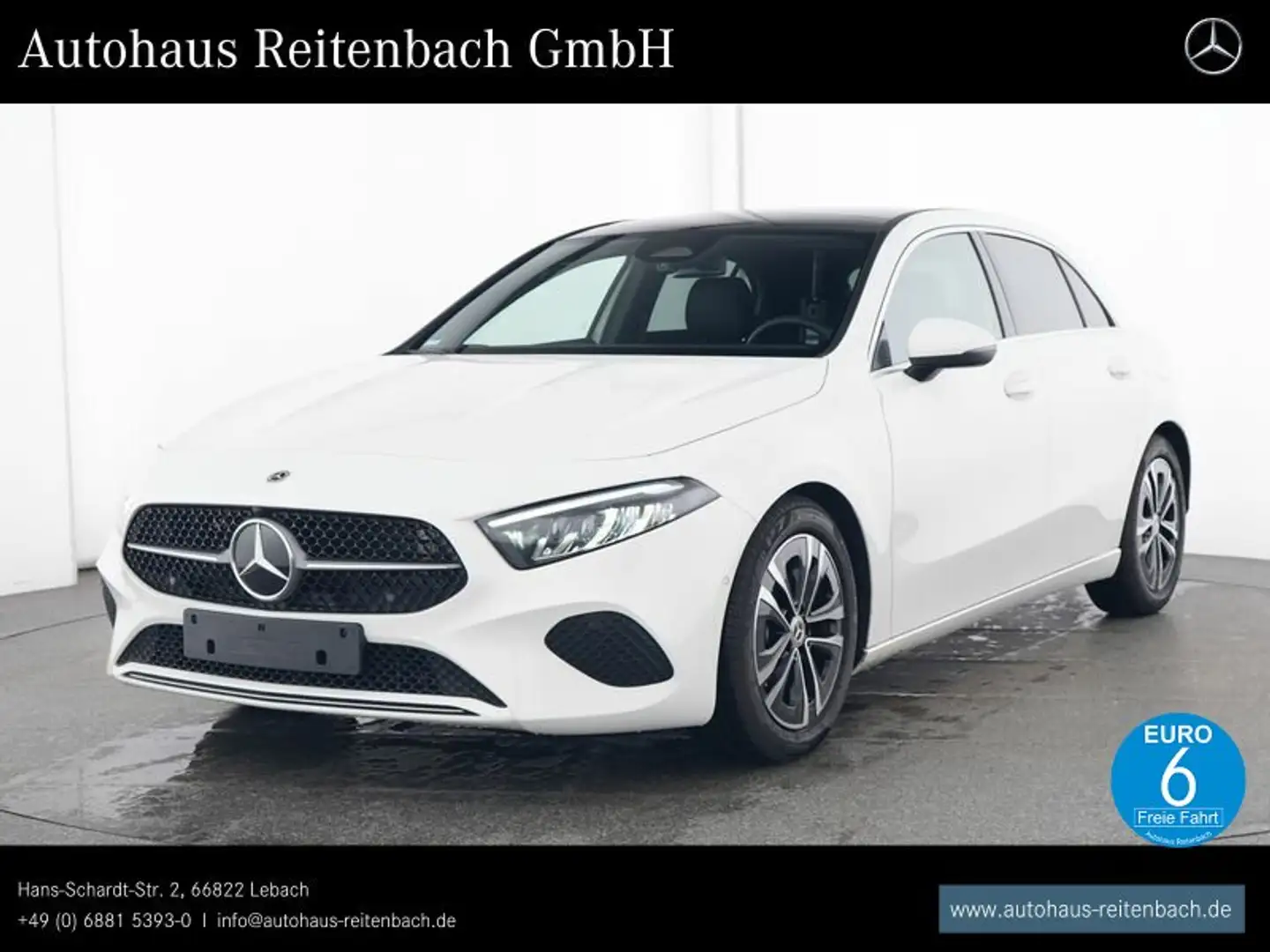 Mercedes-Benz A 180 A180 PROGRESSIVE+DISTR PANO+AHK+KAMERA+LED+TOTWI Weiß - 1