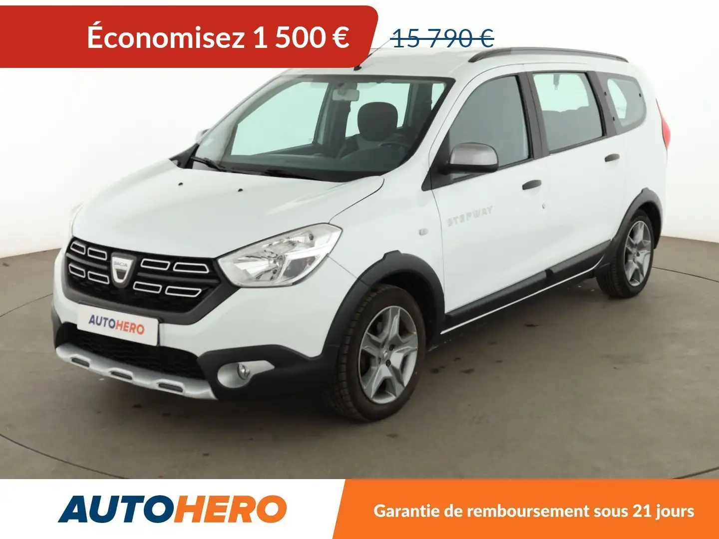 Dacia Lodgy Stepway 1.3 TCe Blanc - 1