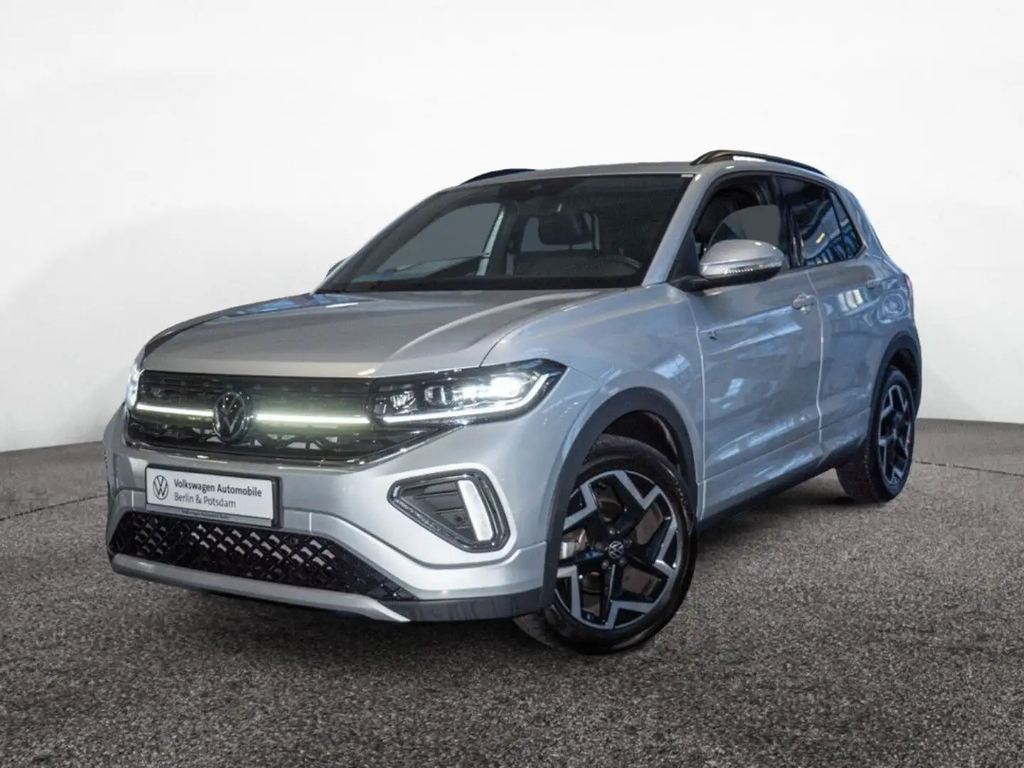 Volkswagen T-Cross 1.5 TSI R-Line Kamera IQ.LIGHT AHK Navi Silber - 2