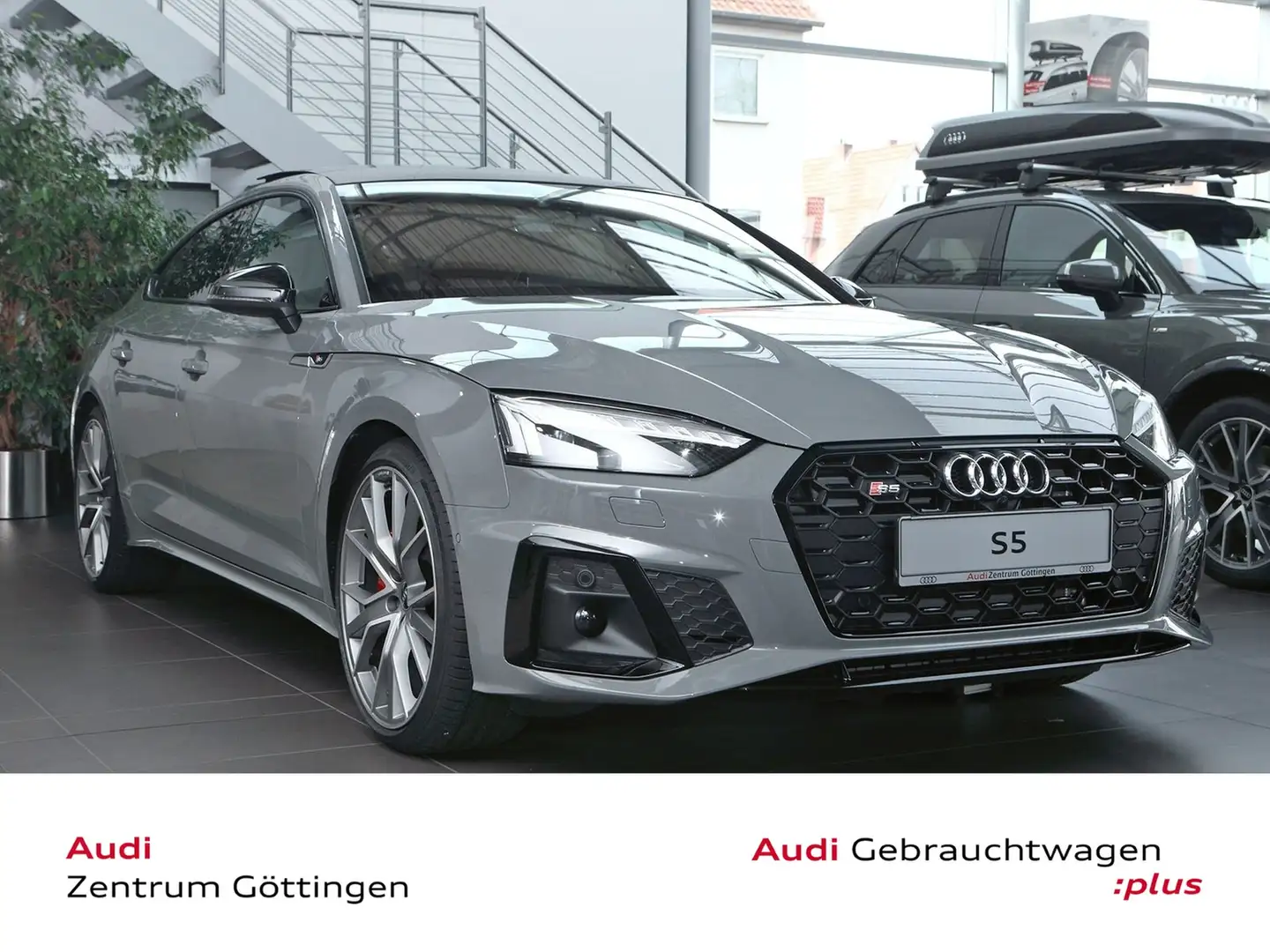 Audi S5 Sportb. TDI qu.tiptr. MATRIX+PANO+AHK+HEAD UP Grau - 2