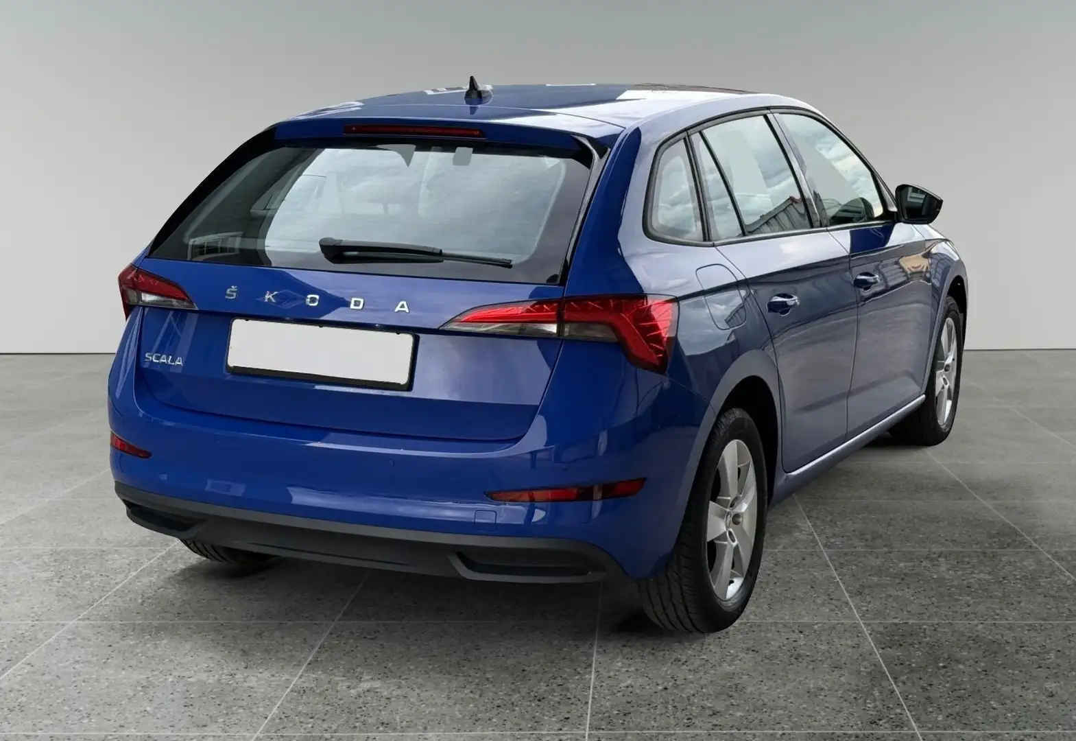 Skoda Scala 1.0 TSI *Sitzheizung*Lichtsensor*LED*EPH* Blau - 2