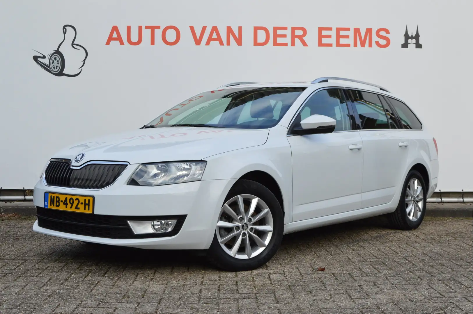 Skoda Octavia Combi 1.0 TSI Greentech Ambition Business NL-auto Weiß - 1
