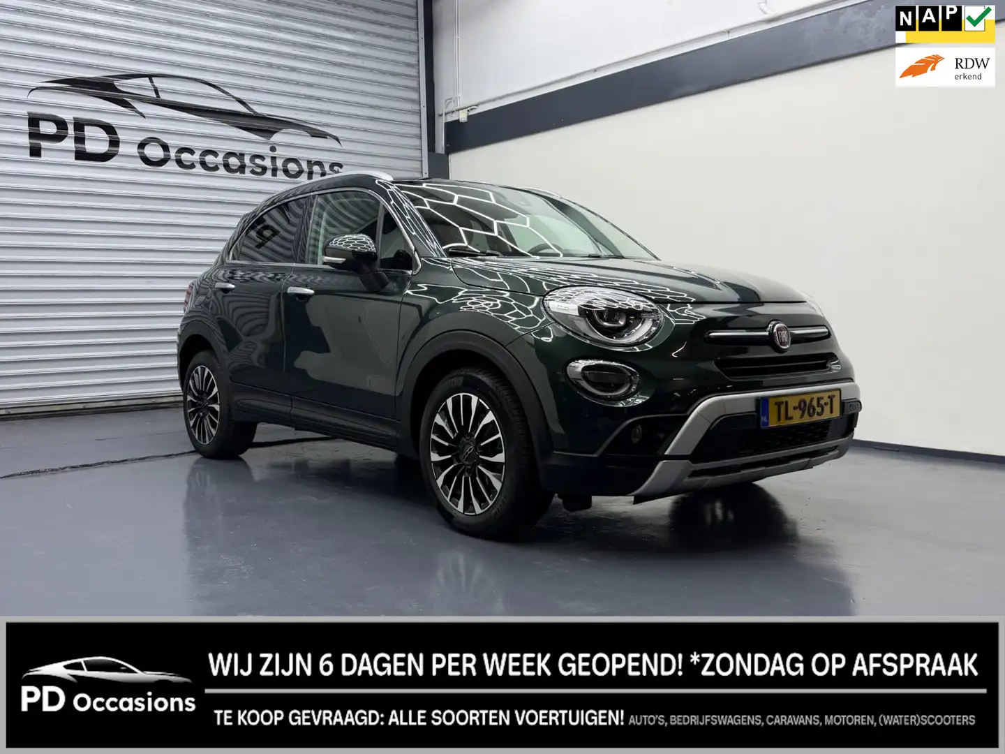 Fiat 500X Cross 1.0 GSE City Cross - Navi - Cruise - Clima - Verde - 1