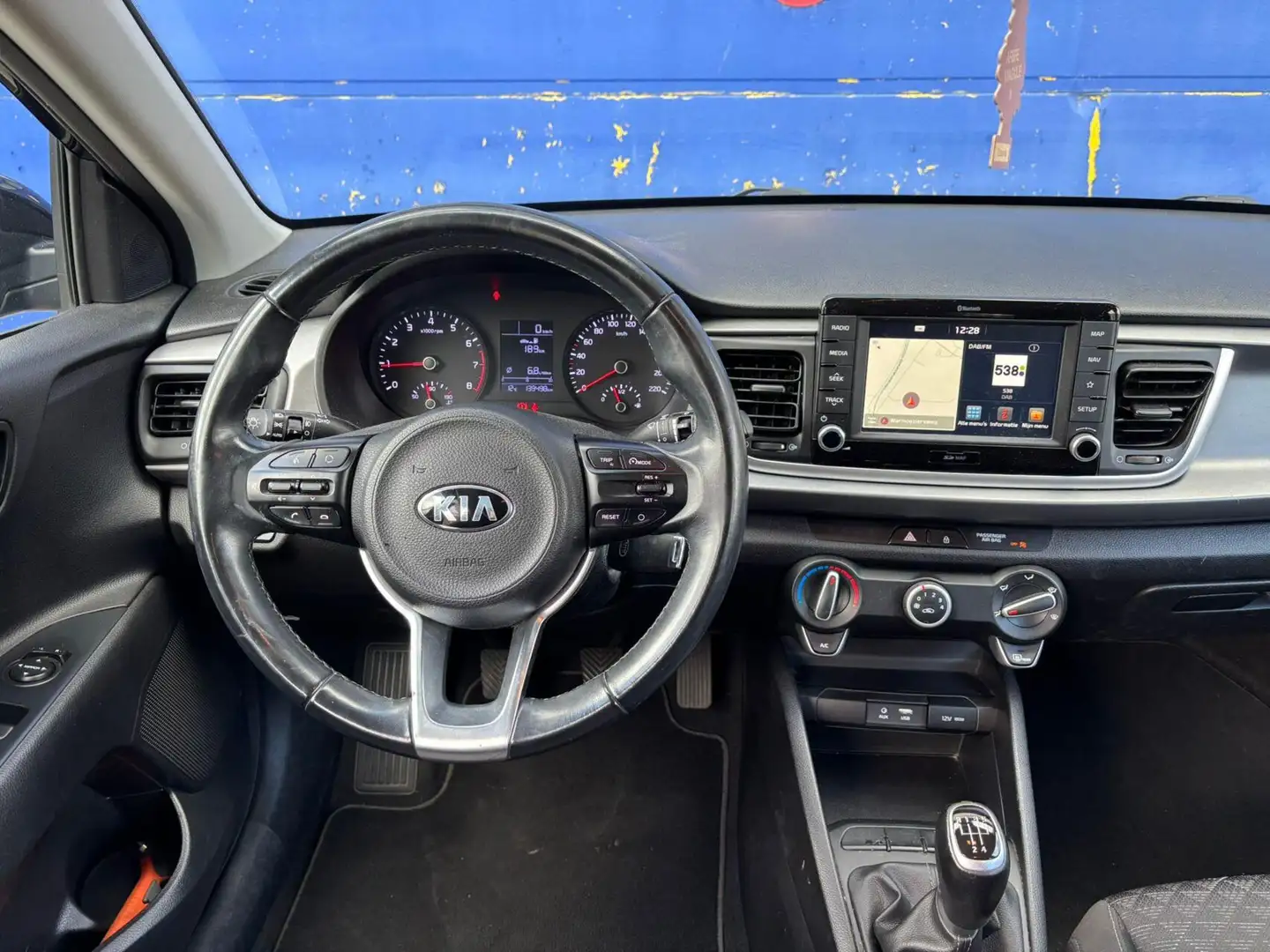 Kia Rio 1.0 TGDI 2018 NAP,Carplay,Airco,dealer onderhoud Zwart - 2