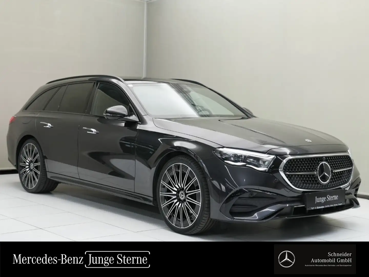 Mercedes-Benz E 220 d 4MATIC T-Modell ACC SpurW Navi Sport Grau - 1