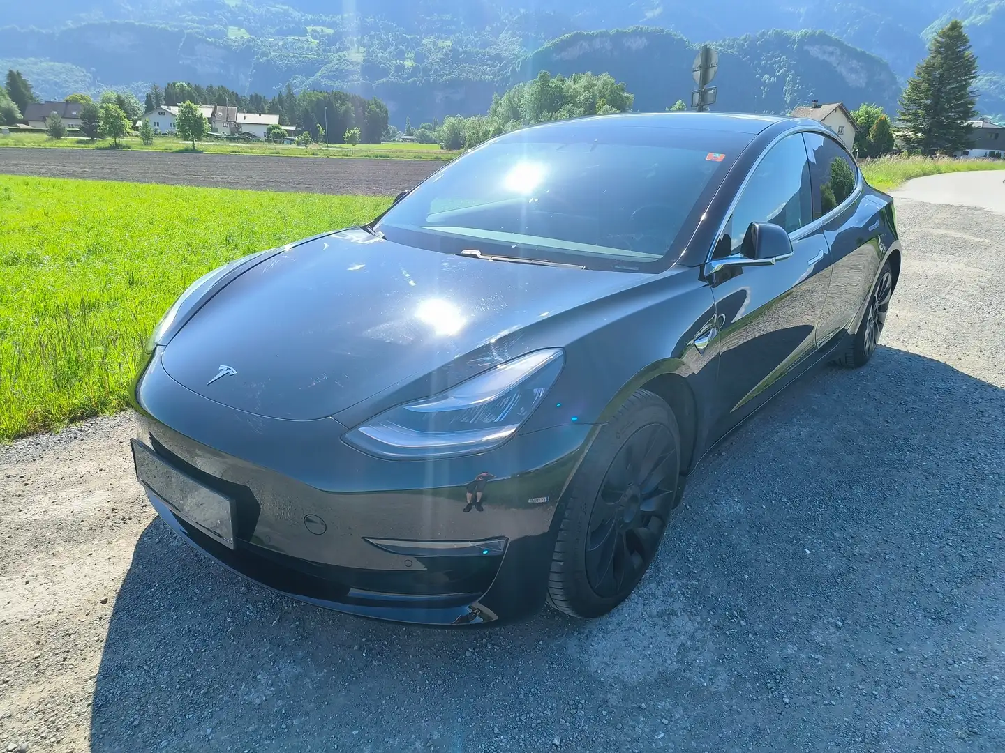 Tesla Model 3 Model 3 Long Range AWD 75kWh Schwarz - 2