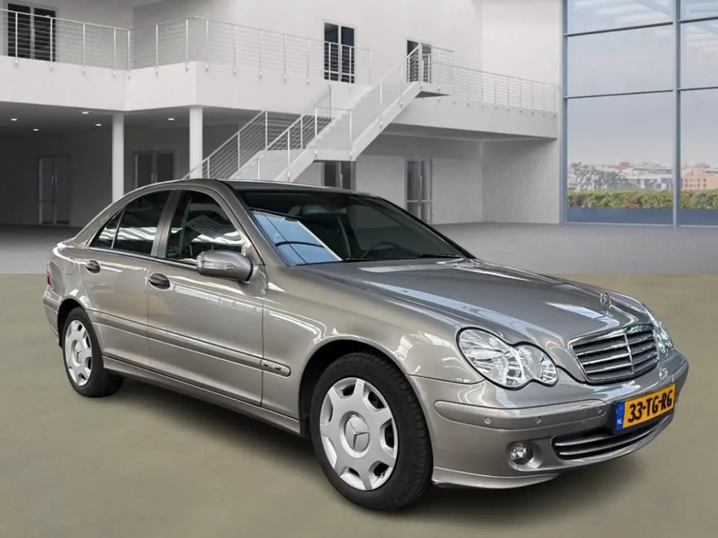 Mercedes-Benz C 180 K. Classic 130.900 km +NAP NL-auto Youngtimer Gris - 2